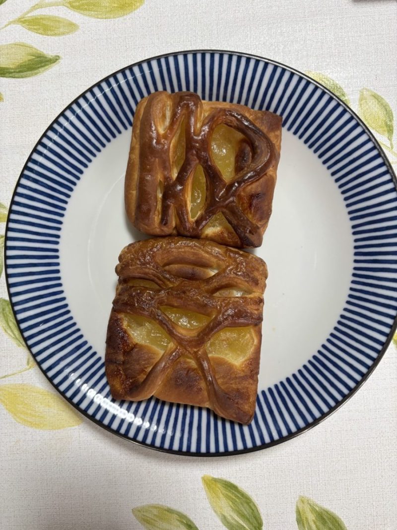 リンゴデニッシュ_焼いた後